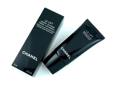 chanel le lift sleep mask|Chanel exfoliating gel.